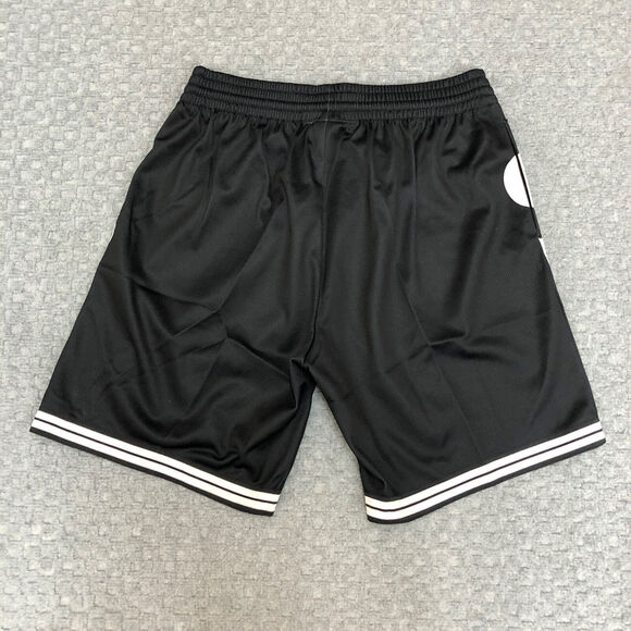 Cleveland Browns Shorts Mens Large Black White Mitchell & Ness NFL Football New - Picture 4 of 13